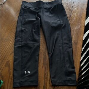 Under Armour Black Athletic Capris